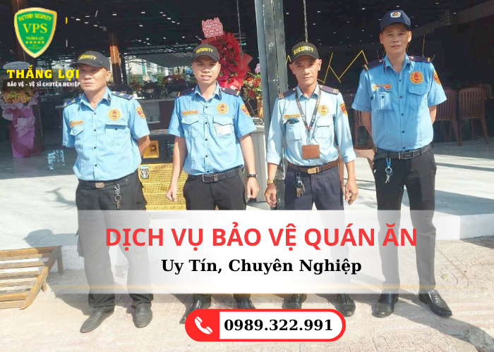 Dịch Vụ Bảo Vệ Quán Ăn