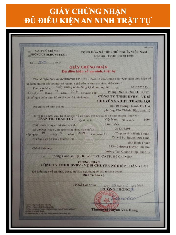 Hồ sơ năng lực Bảo vệ Thắng Lợi - Trang 4