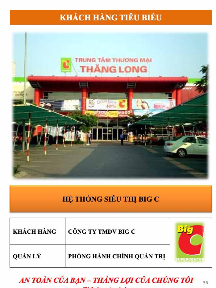 Hồ sơ năng lực Bảo vệ Thắng Lợi - Trang 28