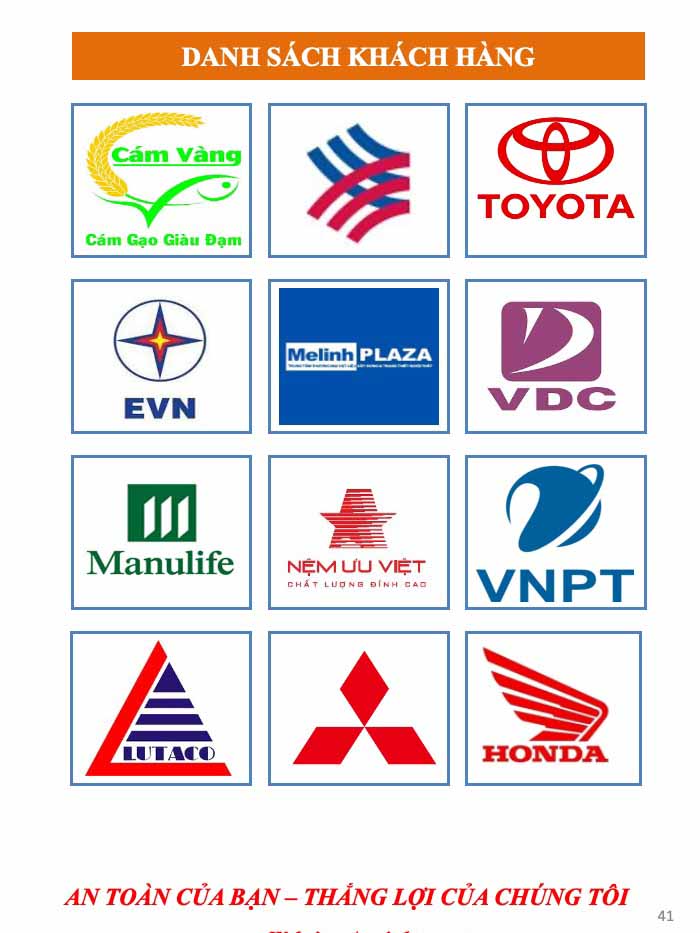 Hồ sơ năng lực Bảo vệ Thắng Lợi - Trang 33